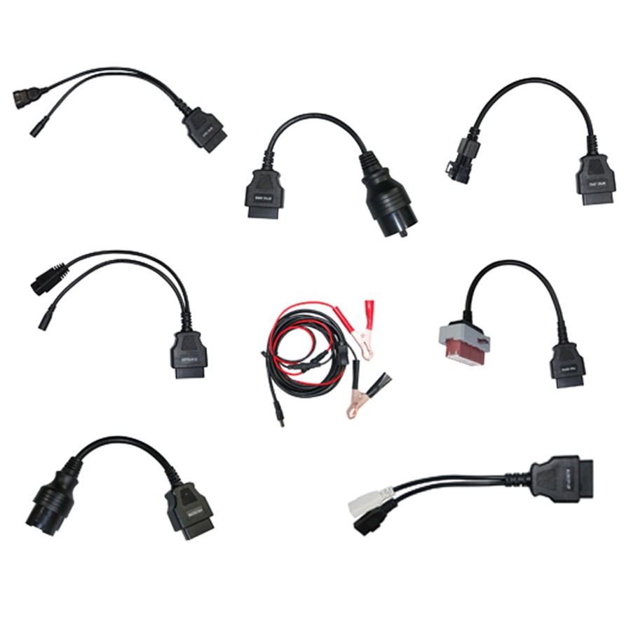 Diagnostikos adapterių komplektas automobiliams (AUTOCOM/DELPHI/WURTH)