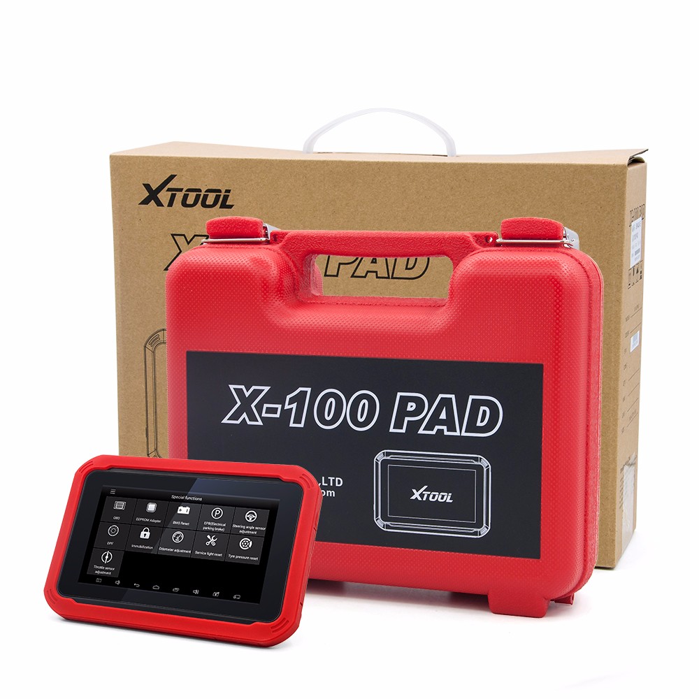 XTOOL X-100 PAD diagnostikos - programavimo įrenginys
