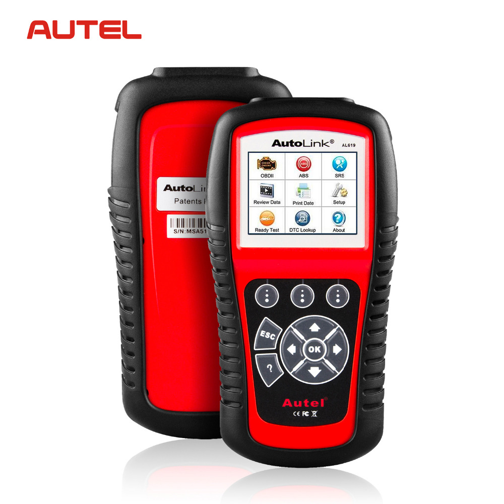 Autel AutoLink AL619 EU ECU/ABS/SRS universalus diagnostikos įrenginys