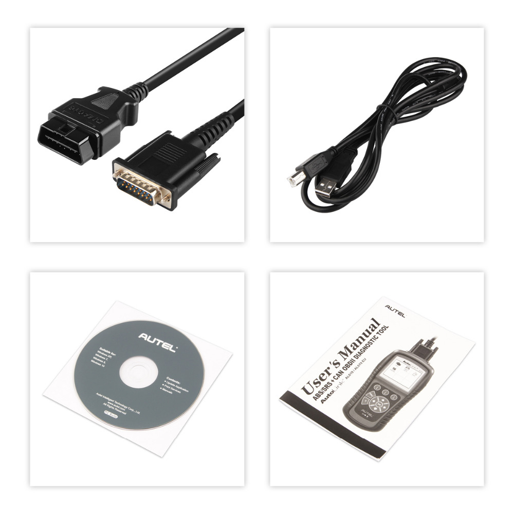 Autel AutoLink AL619 EU ECU/ABS/SRS universalus diagnostikos įrenginys