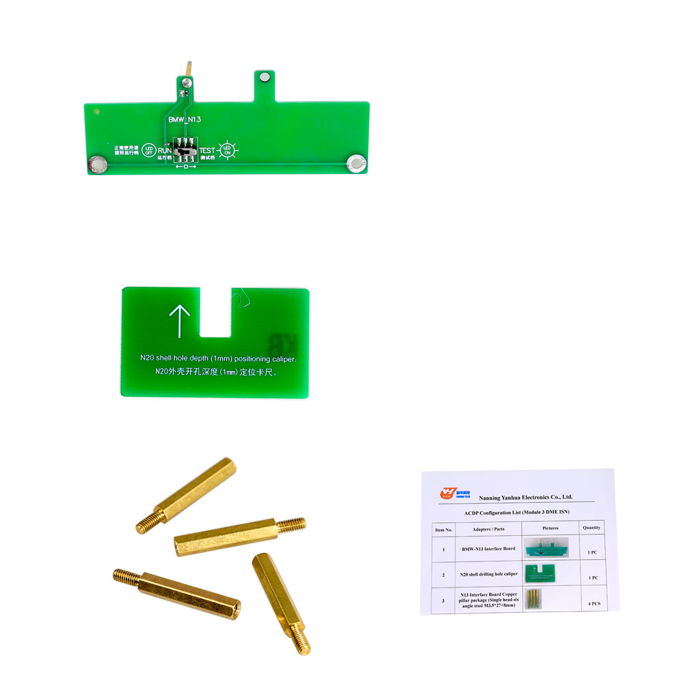YANHUA Mini ACDP Master + 12 Module for key programming (Complete Set)
