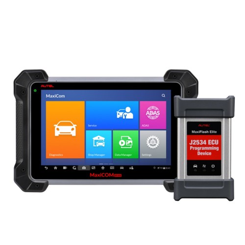 Autel MaxiCOM MK908P + J2534 programatorius universali programavimo ir diagnostikos įranga