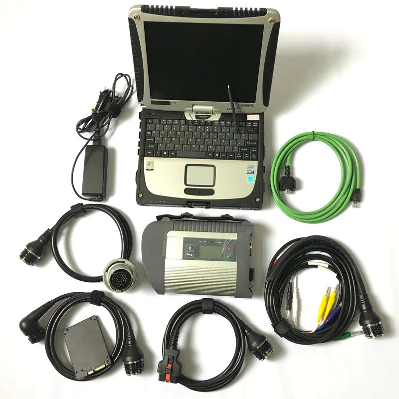 MB STAR C4 DTS Monaco & Vediamo + Panasonic Toughbook CF-19 (MK6)
