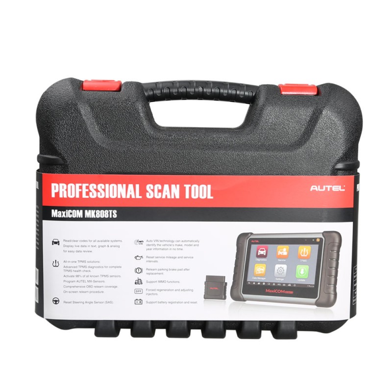 AUTEL MaxiCOM MK808TS universali diagnostikos įranga