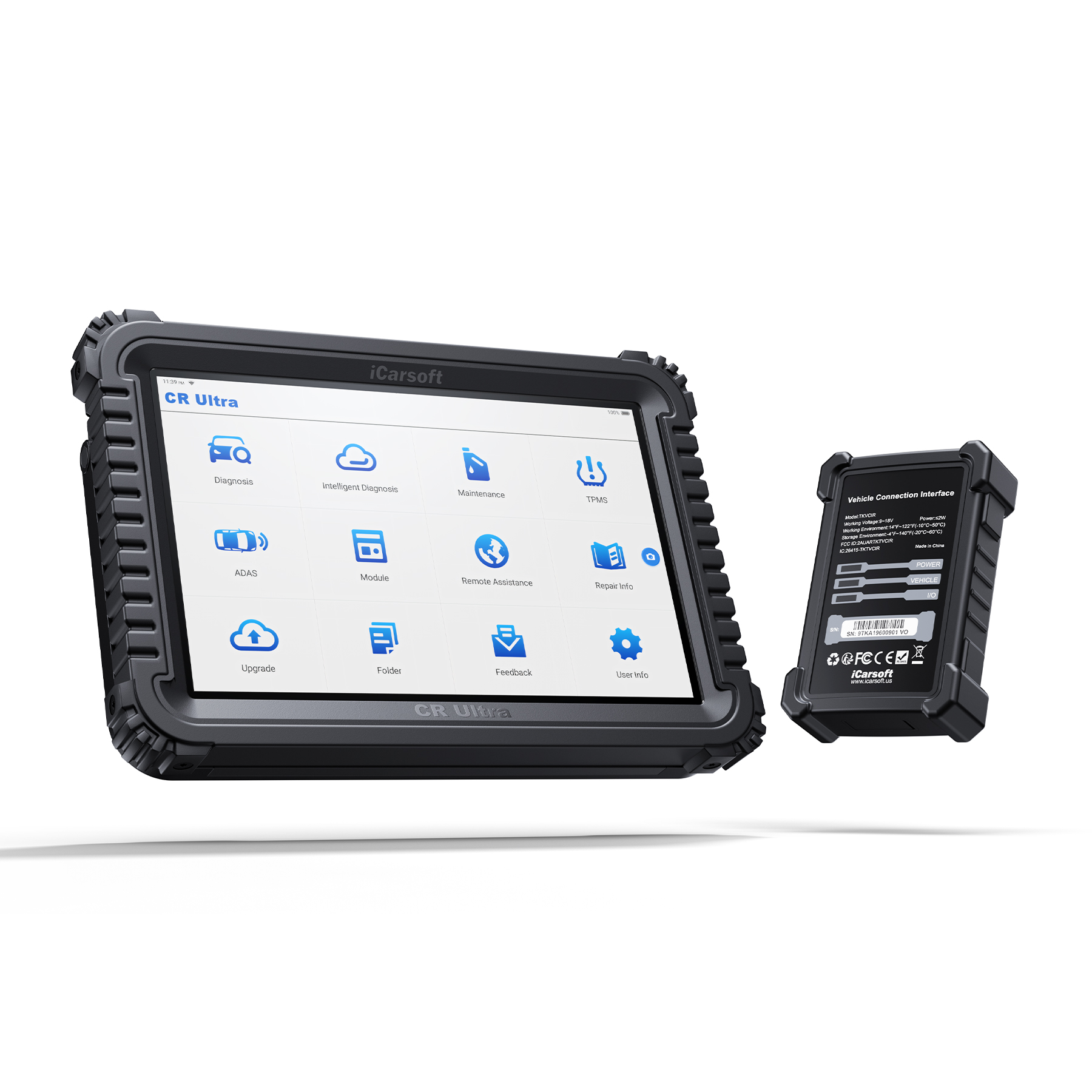 iCarsoft CR ULTRA universali diagnostikos įranga