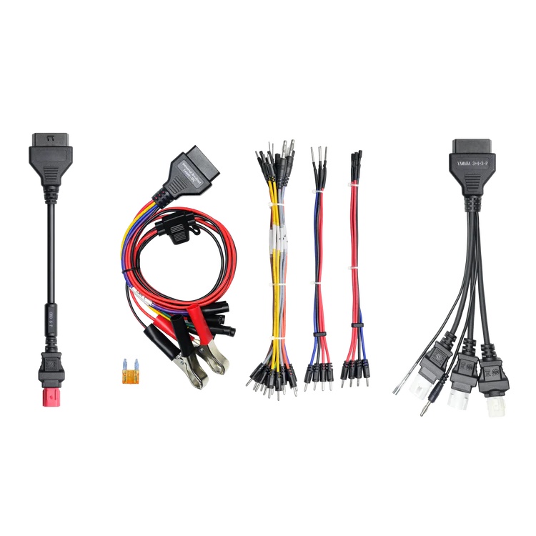 TOPDON MOTO motociklų adapterių komplektas (14 vnt. - BMW, Ducati, Harley ir kt.)