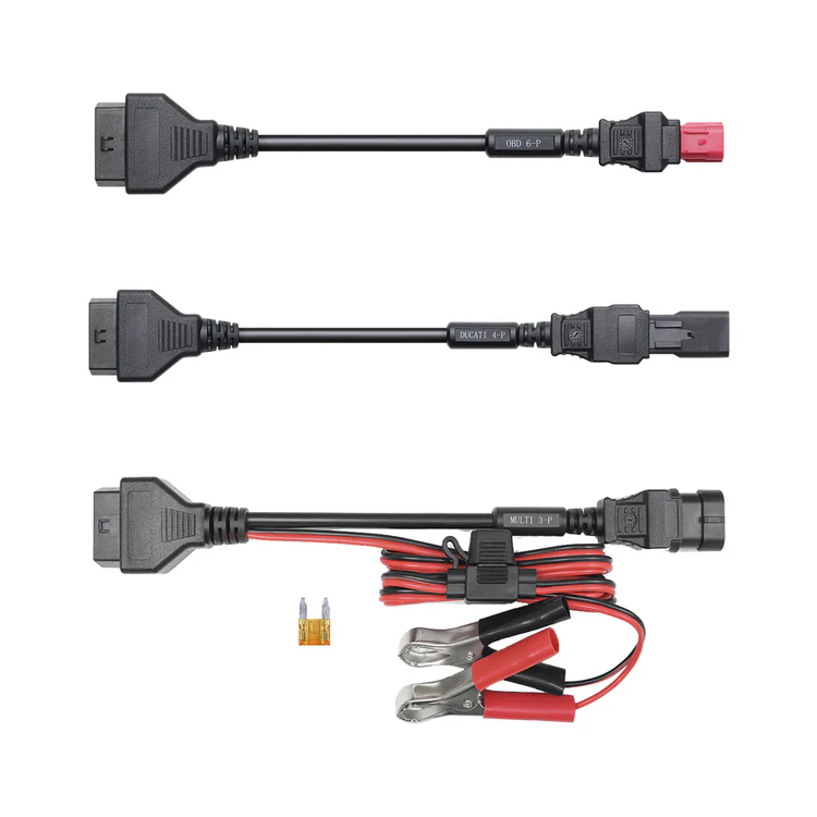 TOPDON MOTO motociklų adapterių komplektas (14 vnt. - BMW, Ducati, Harley ir kt.)