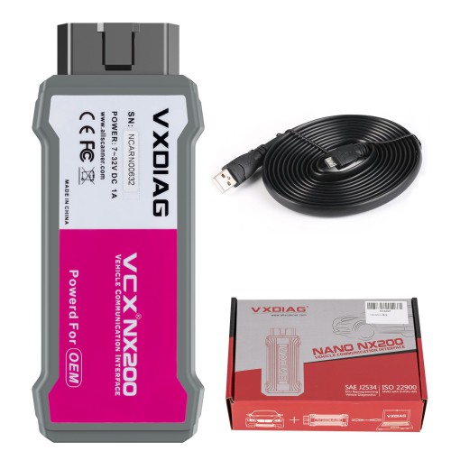 VXDIAG VCX NANO Renault DACIA Can Clip (USB)