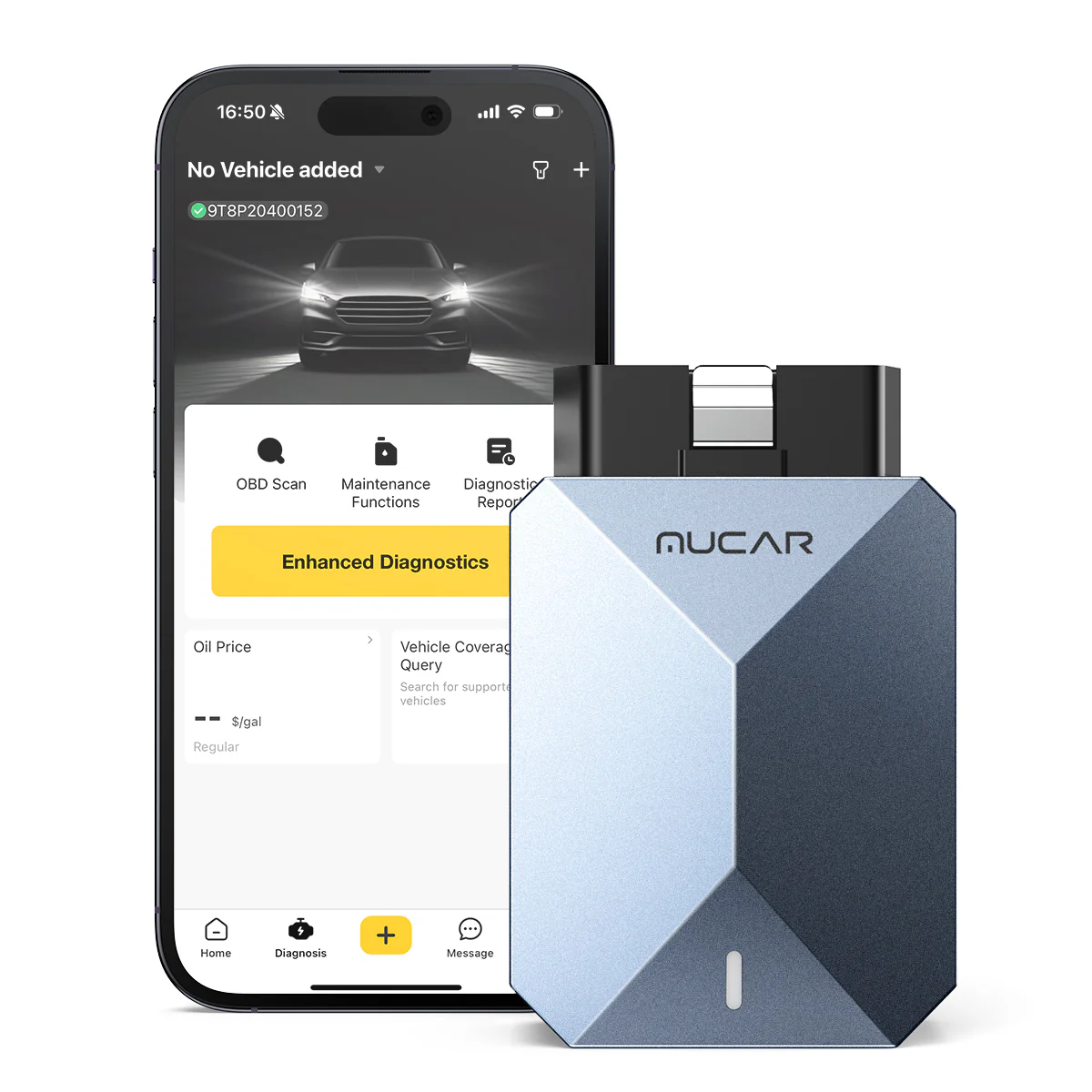 MUCAR BT200 MAX AI universali diagnostikos įranga