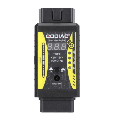 GODIAG GT106 PLUS 24V į 12V OBD adapteris sunkvežimiams