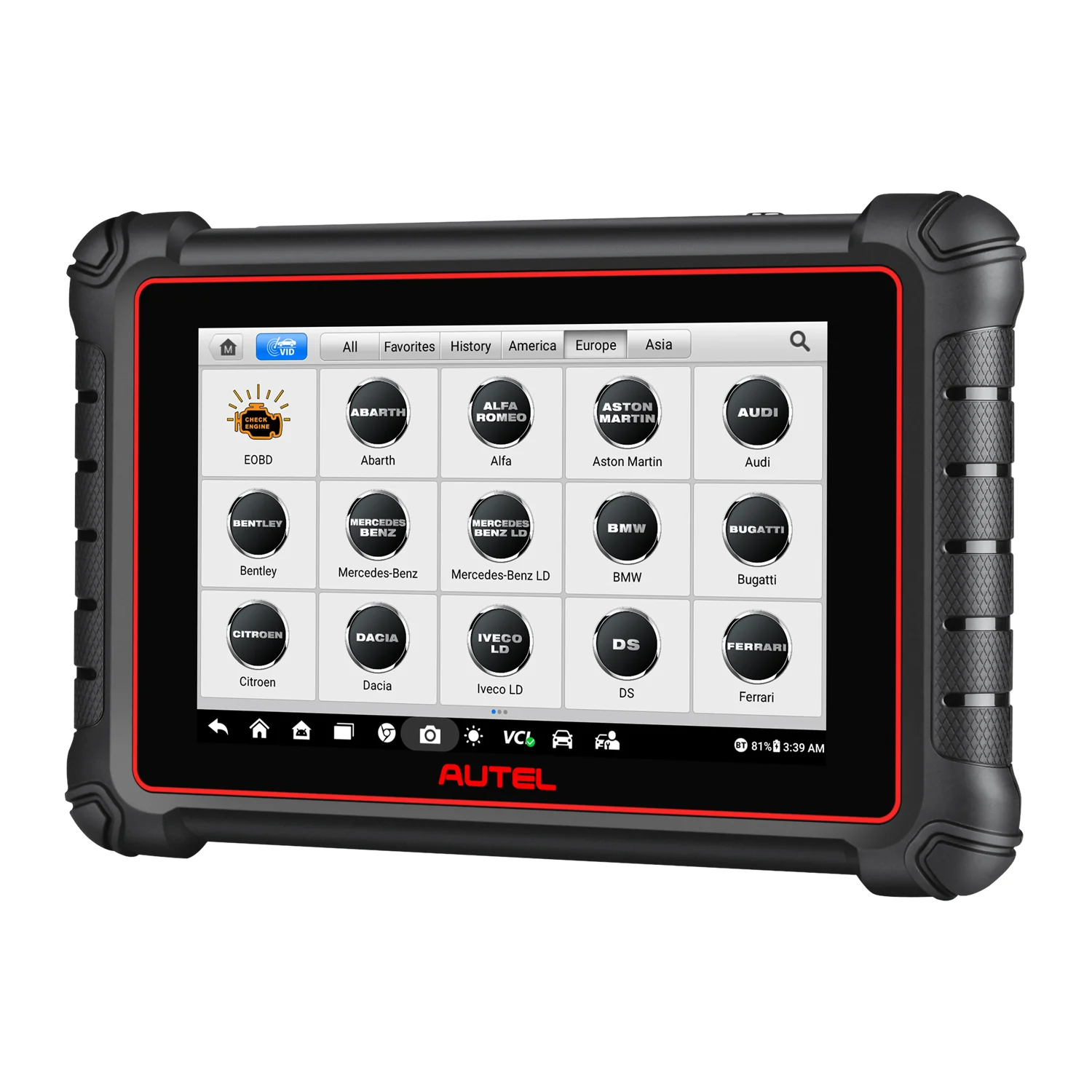 Autel MaxiPRO MP900-BT MP900BT universali diagnostikos įranga