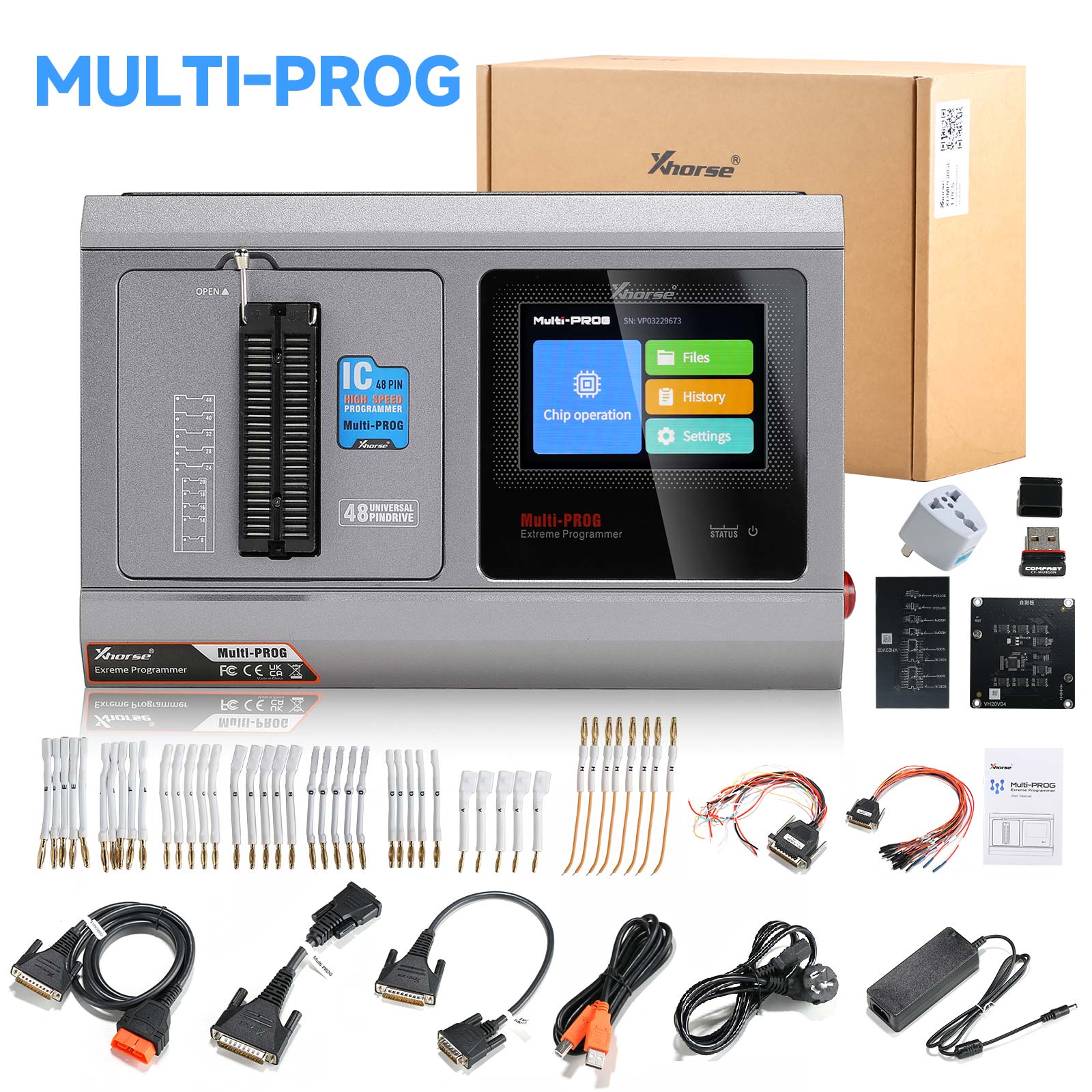Xhorse Multi-Prog ECU & TCU Programatorius (XDMPG0GL)