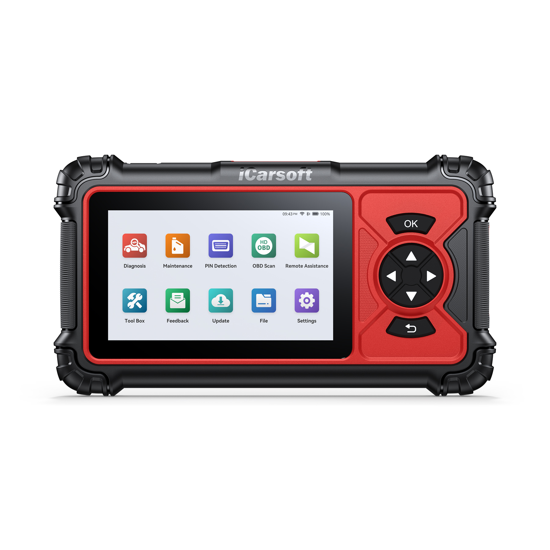 iCarsoft HD V4.0 sunkiųjų transporto priemonių diagnostikos įranga