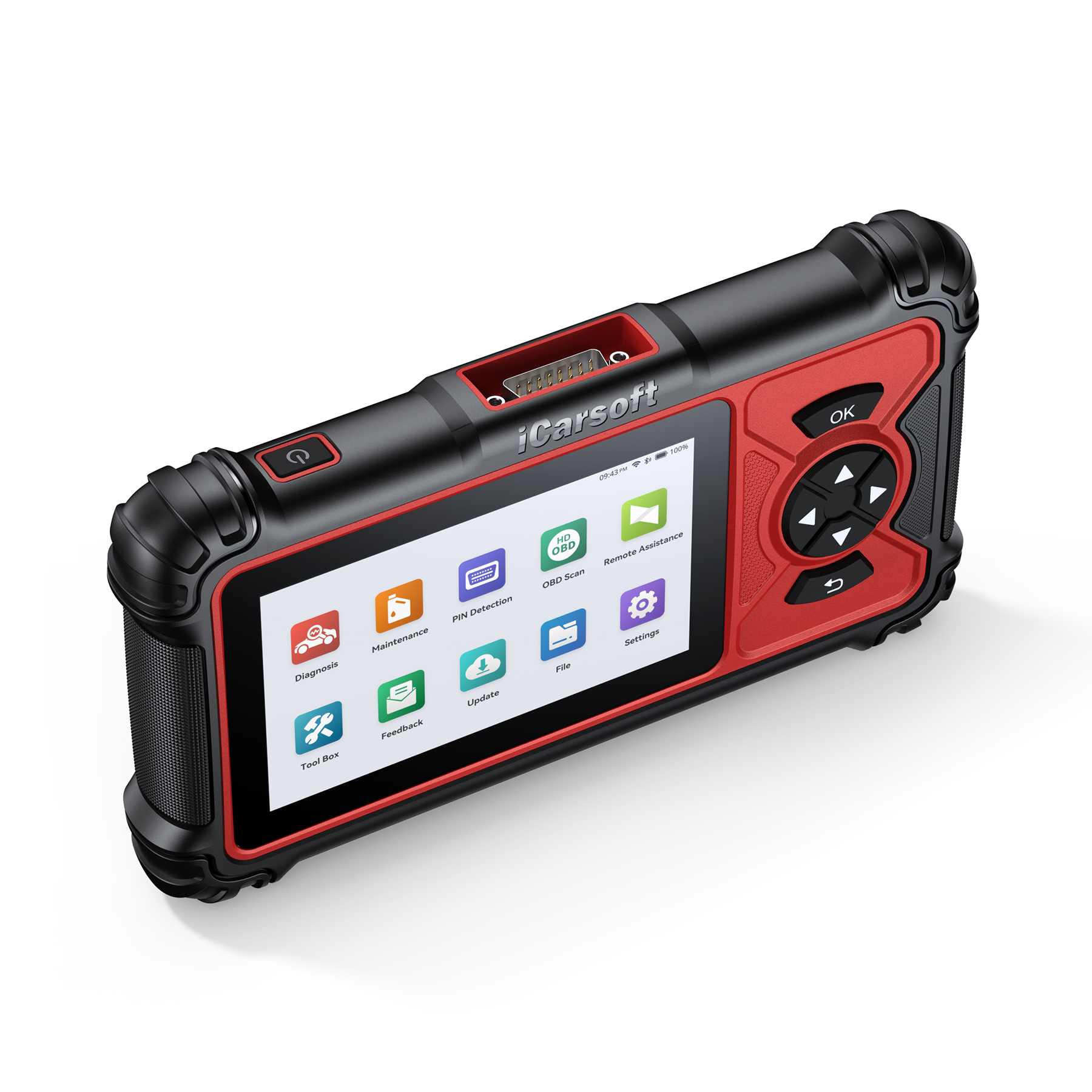 iCarsoft HD V4.0 sunkiųjų transporto priemonių diagnostikos įranga